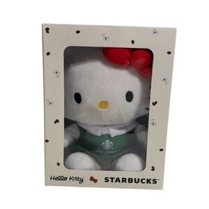 STARBUCKS LIMITED EDITION HELLO KITTY PLUSH